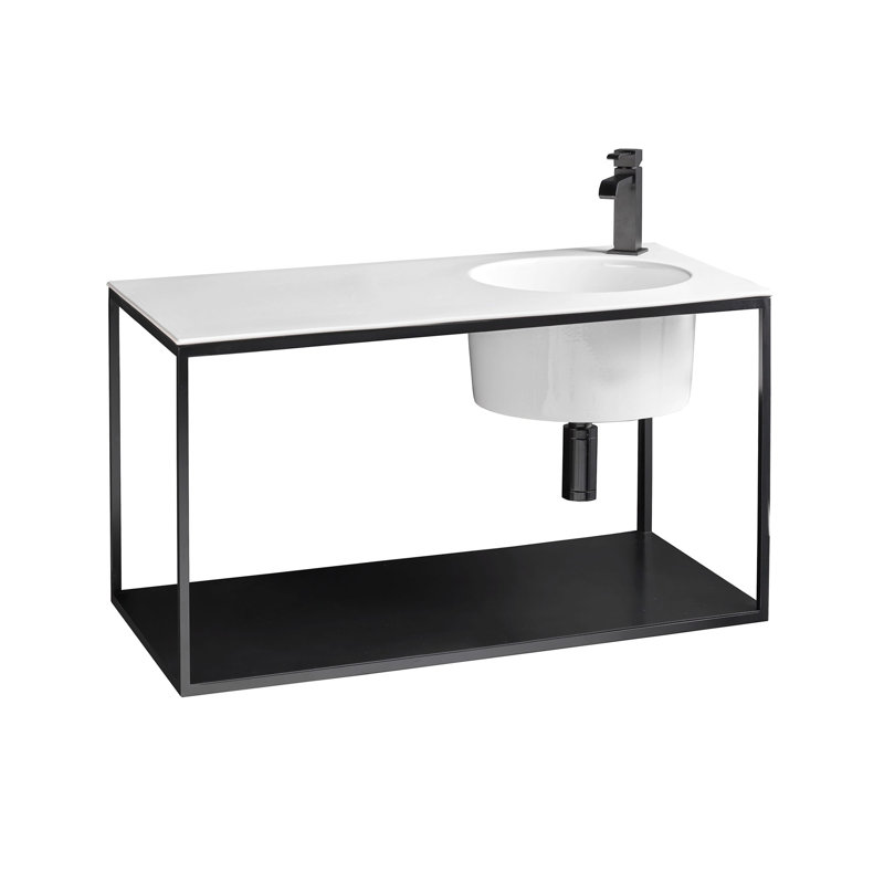 Skyland 18.9'' Single Bathroom Vanity with Ceramic Top