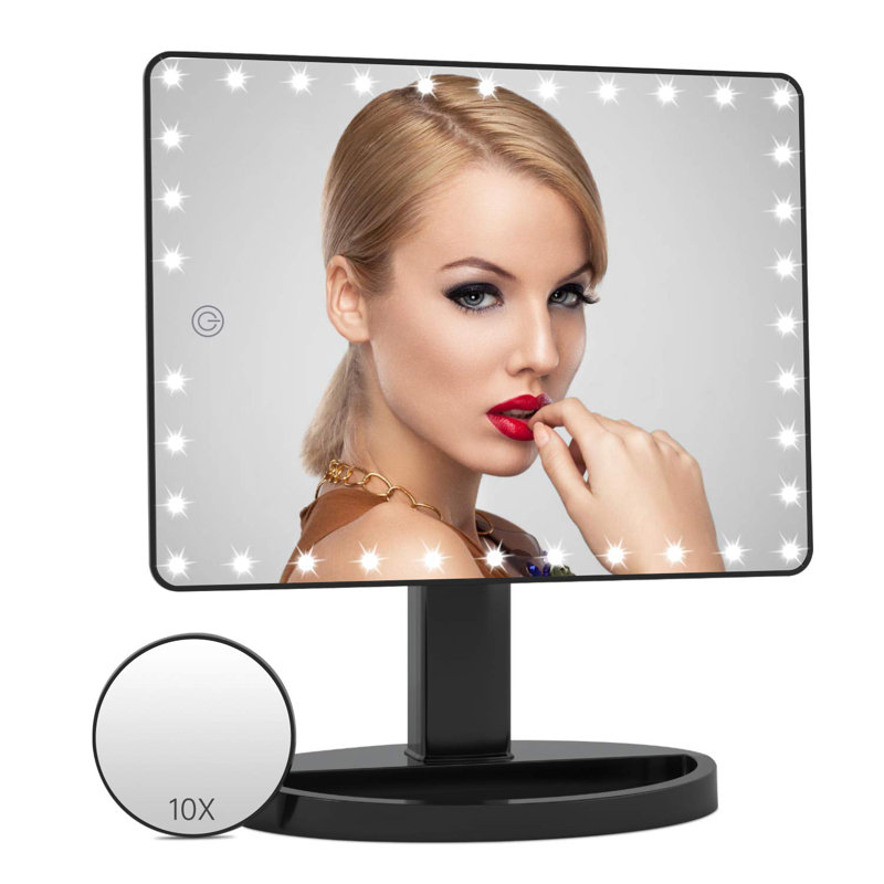 Adalberta Floor Mirror, Black