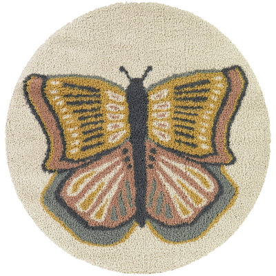 Tapis à poils longs pour enfants Sofia
