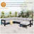 U-Shaped Multi-Person Outdoor Sofa Set, Suitable For Gardens, Backyards, And Balconies.-817464058