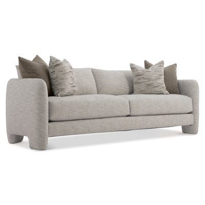 Plush Upholstered 94.5'' Sofa