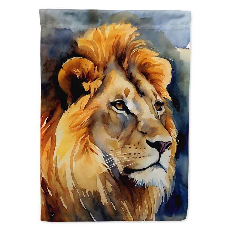 Drapeau de jardin en polyester double face H 15,5 po x l 11,25 po