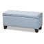 88.9cm Wide Rectangle Solid Colour Ottoman with Storage-812698442