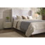 Grand lit tapissier Harper