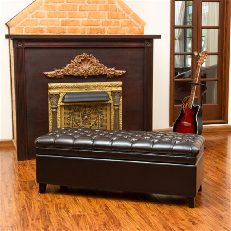 OTTOMAN DE RANGEMENT JULiana (seulement avec repose-pieds)