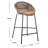 Tompkins Counter Stool with Metal Frame-1347361025