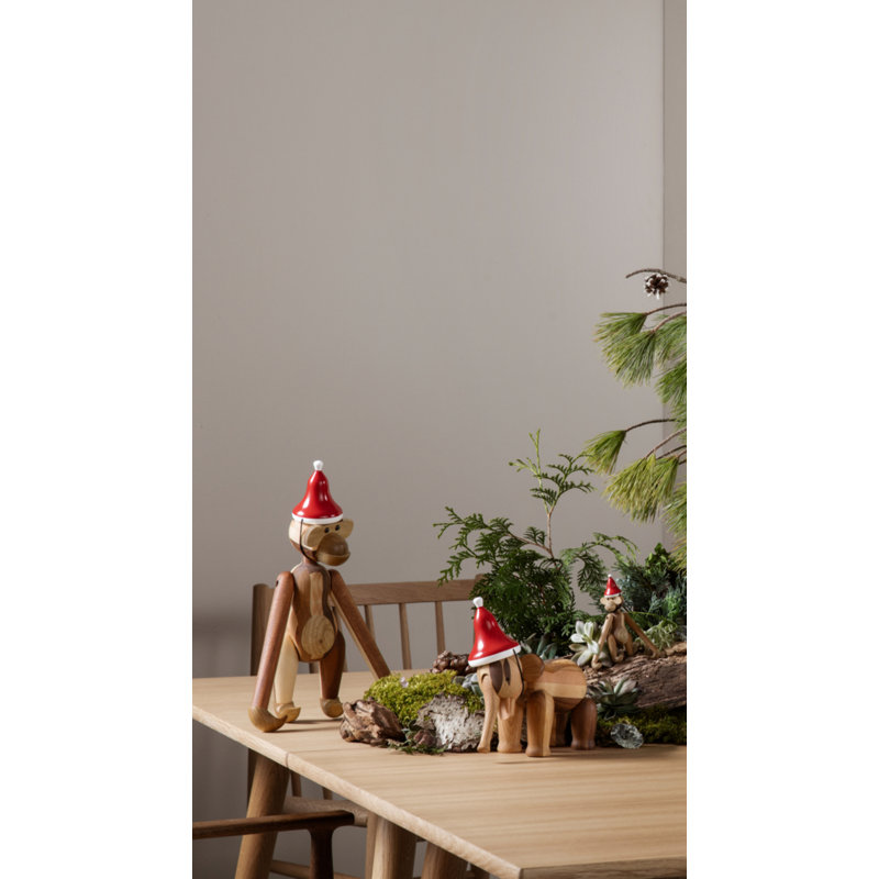 Santa's Cap Medium, 1.2" H x 1" W x 1" D