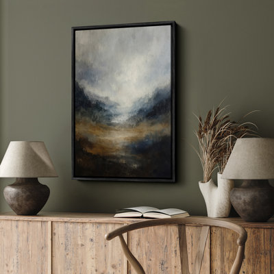 Art mural encadré, rétro, antique et classique pour chambre à coucher - 16 po x 24 po