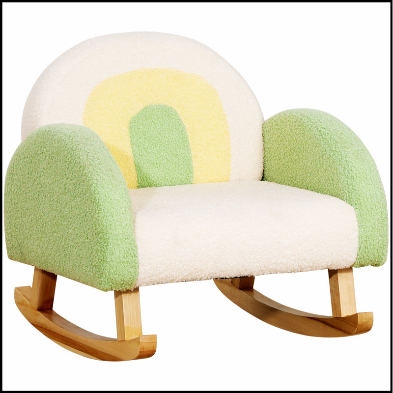 Fauteuil à bascule pour enfant Qaba