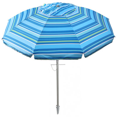 Parasol de plage inclinable 84 po