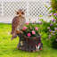 Jardinière multifonctionnelle en résine 22 po Hibou