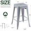 Tabouret de comptoir 24 po avec cadre en métal Juddson, ensemble de 4 tabourets d'intérieur et d'extérieur-1432083484-1397376350
