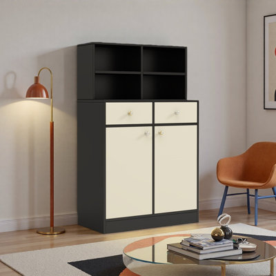 Armoire de rangement de couleur assortie