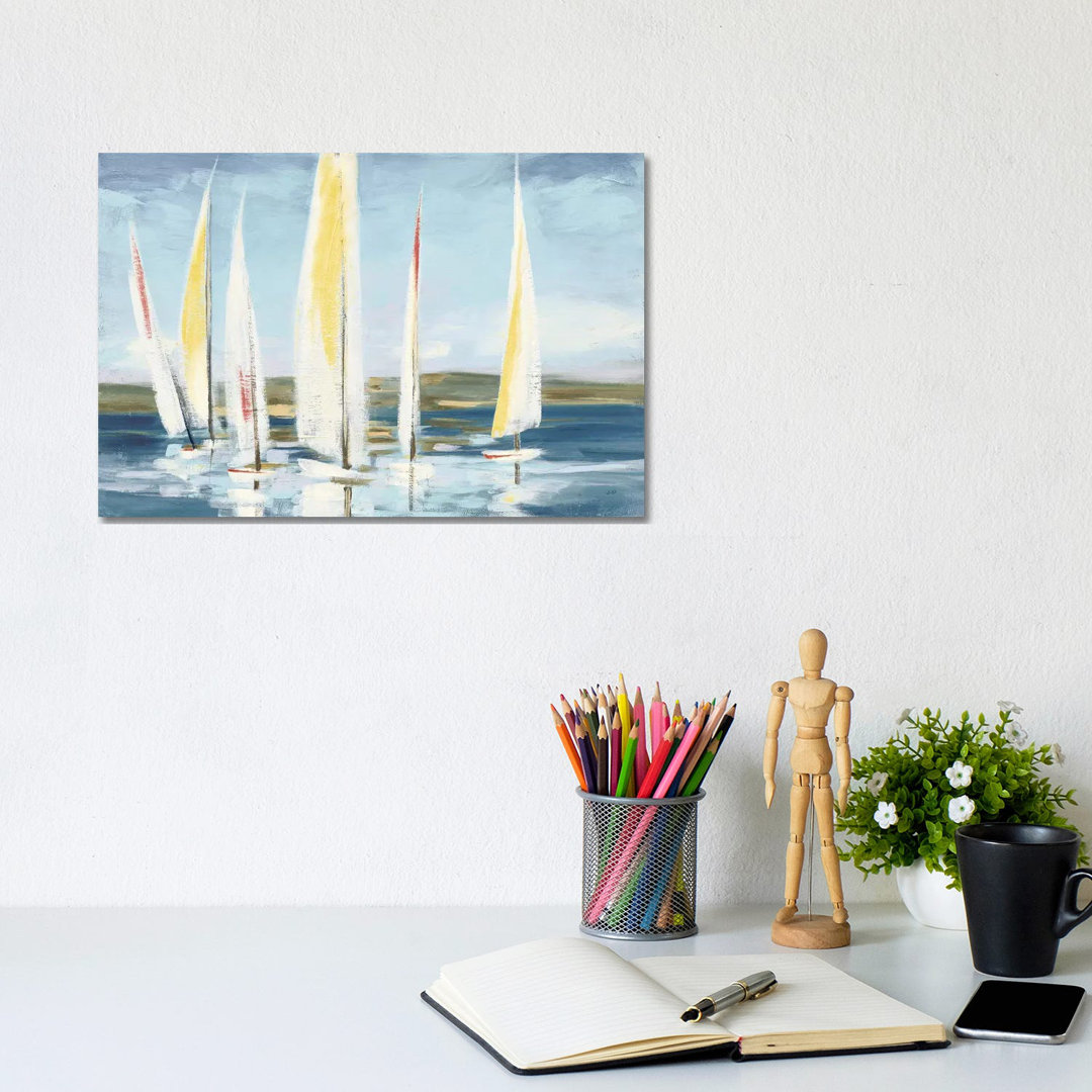 Julia Purinton - Wrapped Canvas Painting
