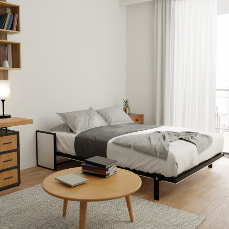 Morphy Studio Vertical System SizeFlex & TypeFlex - Space-Saving Murphy Bed , European Double Long (140 x 200 cm)