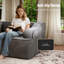 3 Seat Sectional Sofa, 267cm Wide Modern Soft Sofa Couch , No Assembly Required, For Living Room Office Apartment-235977395