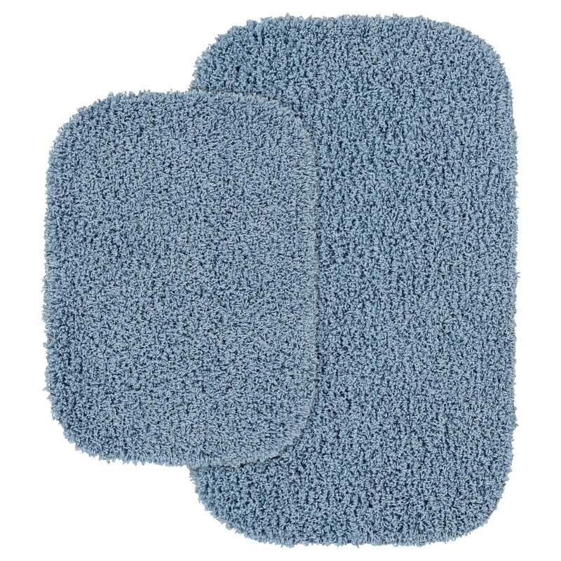 Tapis de douche Devie, Bleu bassin