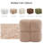 Robertas 20.9" Tufted Square Footstool Ottoman-1544725149