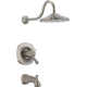 Addison Diverter Tub and Shower Faucet Trim with Lever Handles and TempAssure
