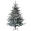 Arbre de Noël artificiel pin nordique 6 pi avec 795 pointes enneigées HOMcom-1764714778