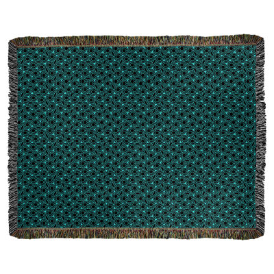 Couverture tissée hexagonale Katelyn Elizabeth