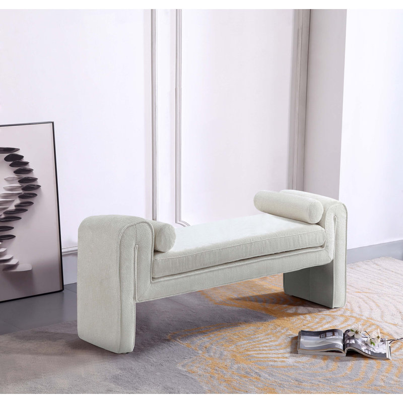 Banc d'appoint 59 po Concord, Ivoire ivoire