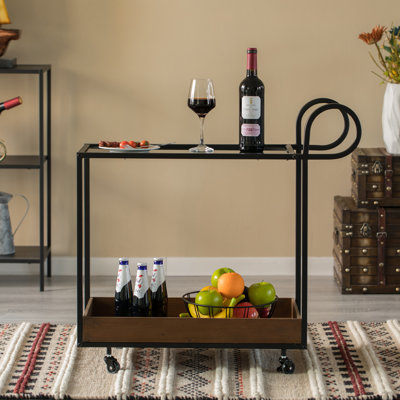 Metal Bar Cart