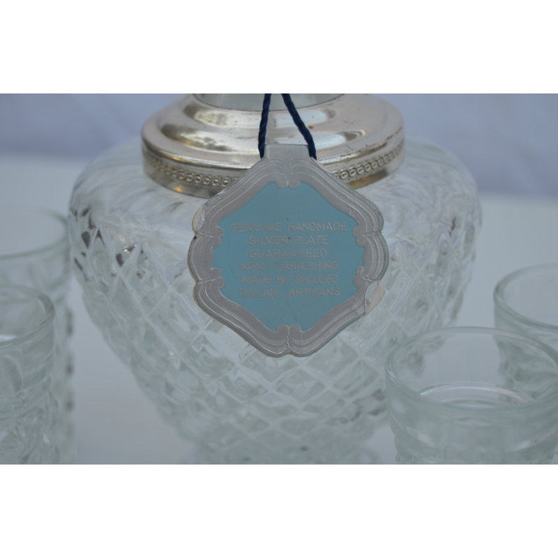 7 - Piece Glass Beverage Server Set