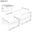 Bois d'extérieur - ensemble de chaise et de table d'appoint pour une utilisation quotidienne et des sièges déchirés Ensemble compact - Coussins en tissu pour une utilisation à long terme à l'extérieur-1339762322