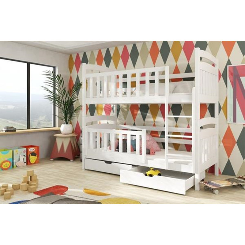 Estabrook Single (3') 2 Drawer Standard Bunk Bed