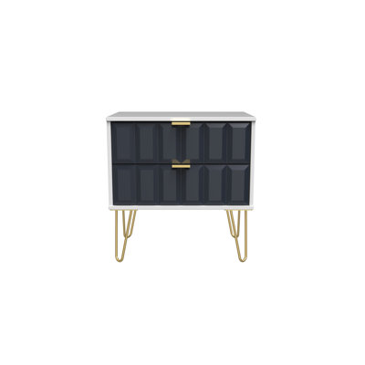 Allem 2 Drawer Midi Chest (Ready Assembled)