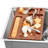 Ruvati LedgeFit Charcuterie Cheese Board Serving Tray Workstation Accessory on Sink Mahogany Wood