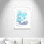 Pool Party 1 - Cadre flottant, reproduction d'art sur toile-46828087-46828089