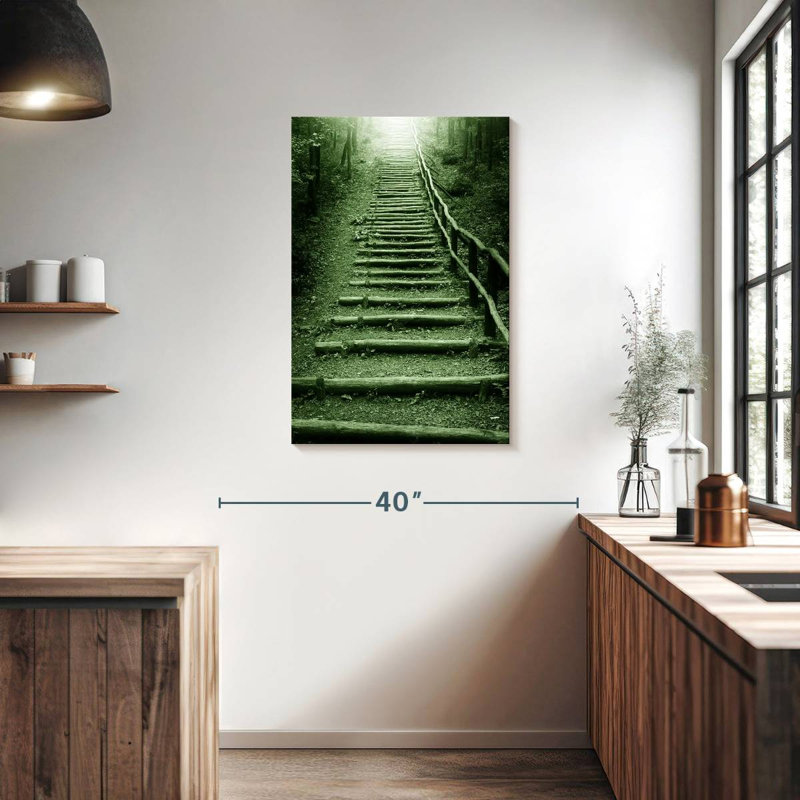 Lilie Forest Staircase, 36" H x 24" W