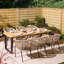 Rowlinson Oslo 6 Seat Dining Set-112258168