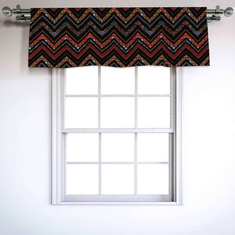 Sateen Ruffled Window Valance