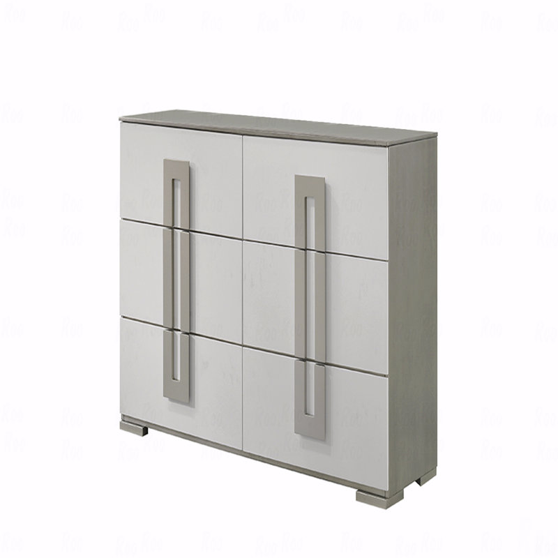 Commode à 6 tiroirs de style contemporain en bois