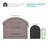 Grand Haven Plastic Post Mounted Mailbox-43009270