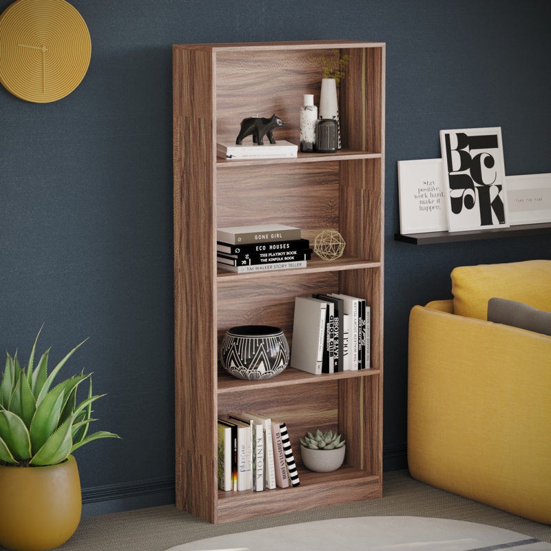 142cm H x 60cm W Standard Bookcase, 142 cm H x 60 cm W, Walnut