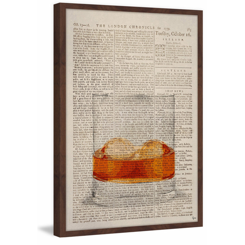 « scotch on the rocks ii », reproduction d’impression encadrée, H 18 po x l 12 po x P 1,5 po