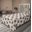 Brun phoque, blanc / floral
