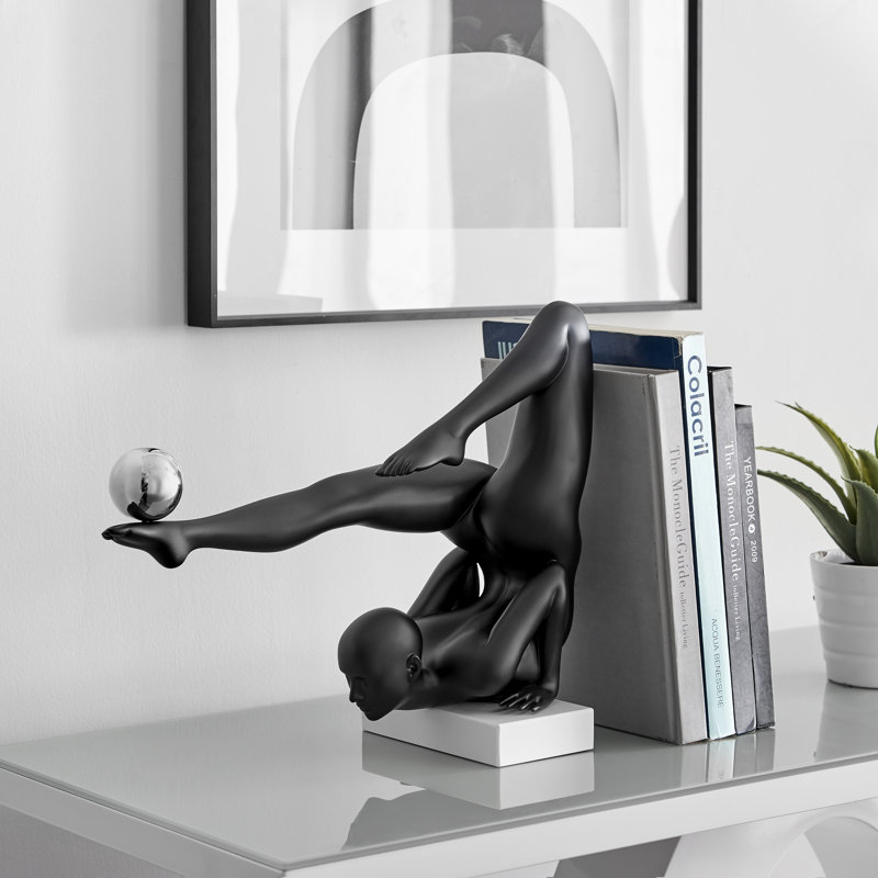 Figurine Tickmacrevan, Noir / argent