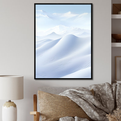 " Winter Desert Snow Scenery I "