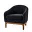 Joseph Modern Boucle Armchair Chair with Barrel Back-1284591795