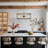 Marval 8-Light Kitchen Island Cage/Lantern Pendant