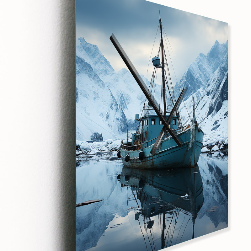 Jamara - Horloges murales paysages, H 32 po x l 16 po x P 1 po