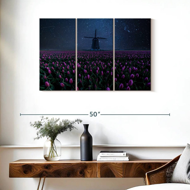 Champ de tulipes Harnek Starry, H 24 po x l 38 po