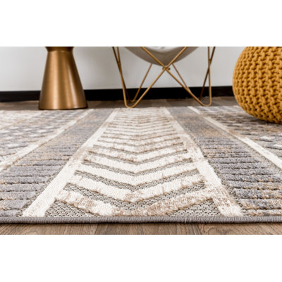Union Rustic Alphee Geometric Rug & Reviews | Wayfair