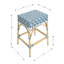 Tabourets de bar en polyuréthane tissé Coastal-1983574787