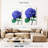 Harnek Blue Hydrangea Flowers-108537237